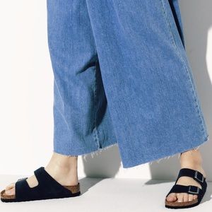 BIRKENSTOCK Arizona Soft Footbed Navy Suede